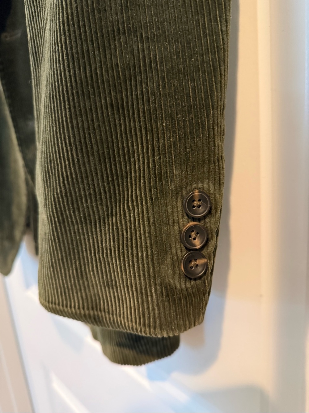 Urban Renewal Olive Corduroy Blazer - Picture 5 of 5